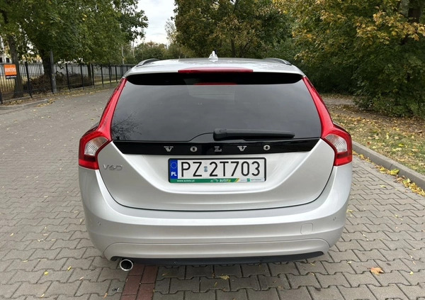 Volvo V60 cena 53900 przebieg: 163000, rok produkcji 2016 z Lipno małe 232